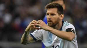 Lionel Messi, capitán de la Selección. Foto: Agencia Télam.